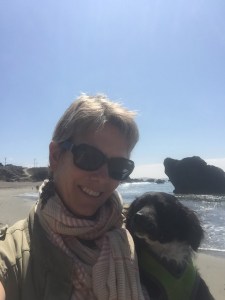 Willy's first adventure at the beach/