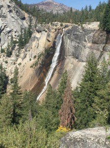 One of many waterfalls in Yosemite.