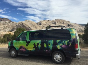 The backdrop was amazing.