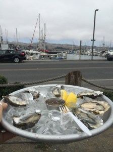 Indulging in oysters along the Pacific Northwest Coast was a treat!