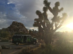 The Shroom at our last campground.