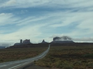 Heading into a storm in Arizona.