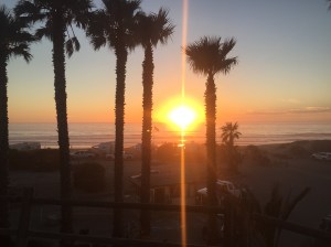 Sunset at Jalama Beach.
