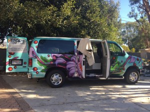 Back in the van for a weekend.